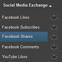 Earn Facebook Share Page